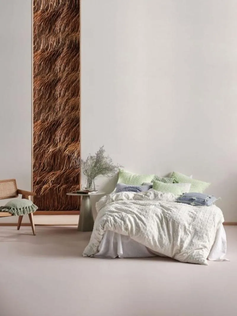 Linen House  Duvet Cover Set Mint Benedita